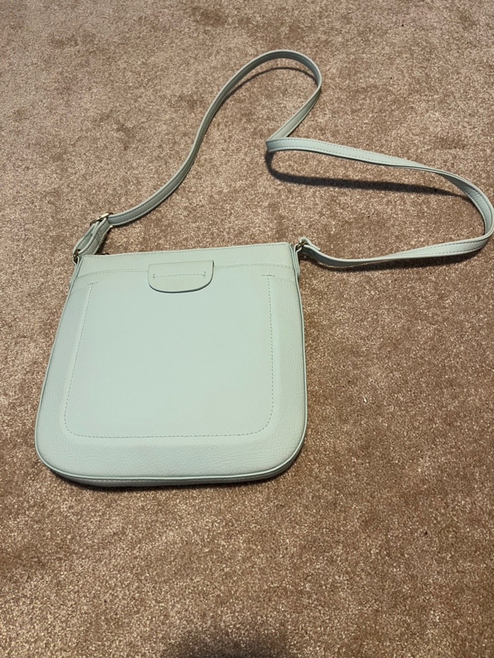 Women's Mint Crossbody Bag - Sleek Minimal Design